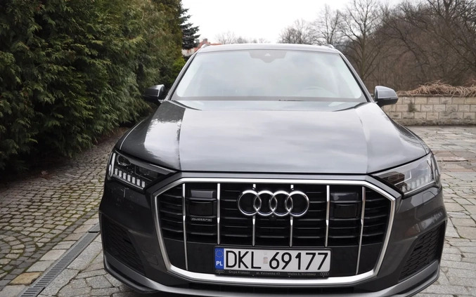 Audi Q7 cena 255000 przebieg: 99500, rok produkcji 2021 z Lubraniec małe 466